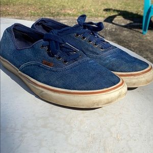 Navy Denim Vans